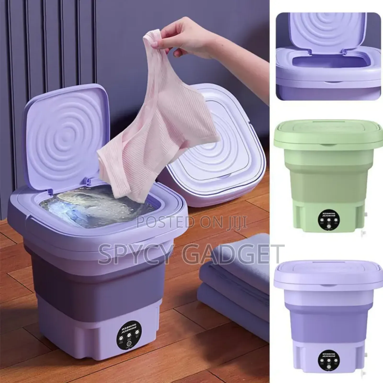 Foldable Mini Washing Machine - 8l