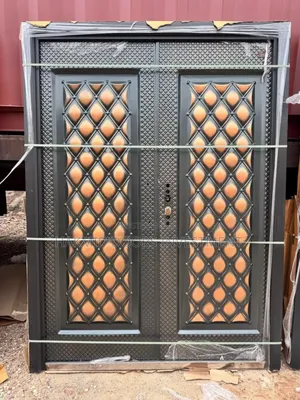 Copper Cast Security Door