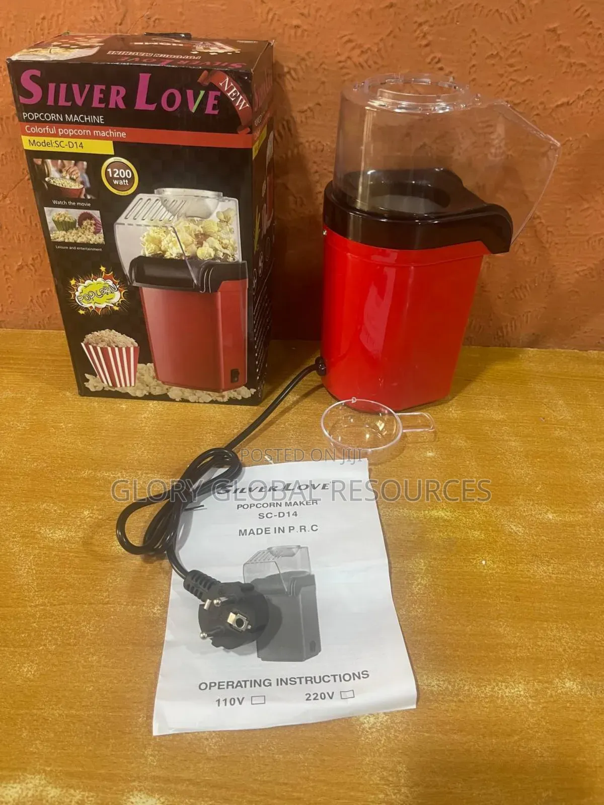 Mini Electric Household Popcorn Machine - Popcorn Maker