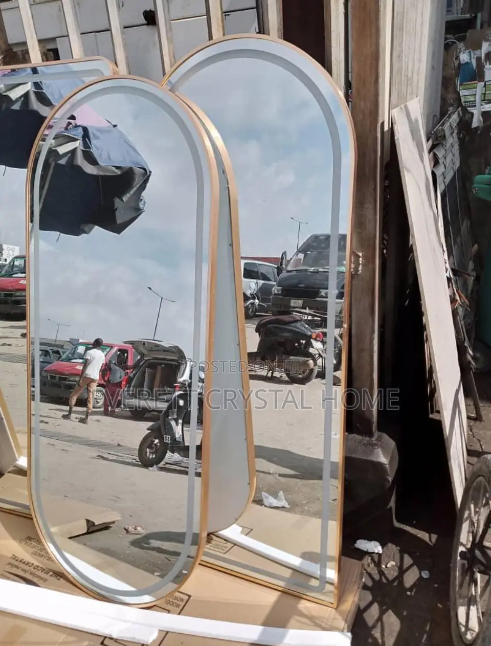 Dressing 3 Light Mirror