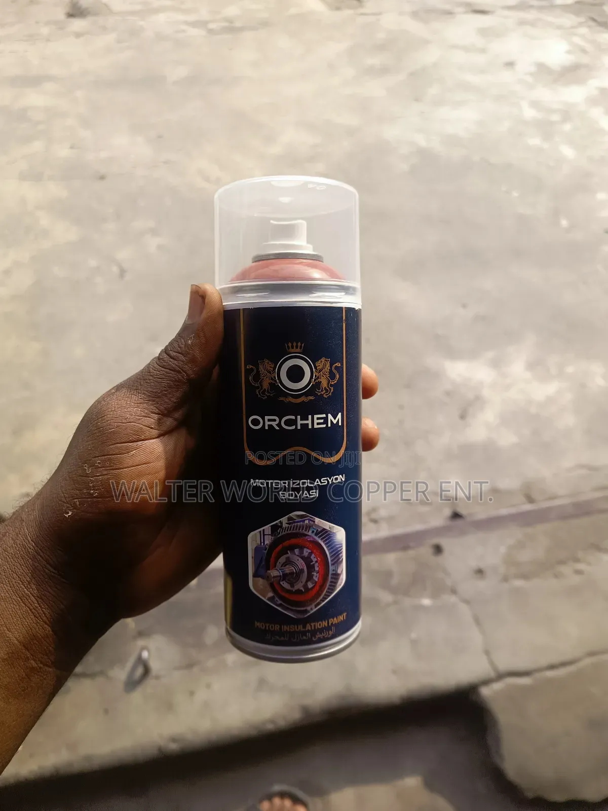 Rewinding Spray Vanish