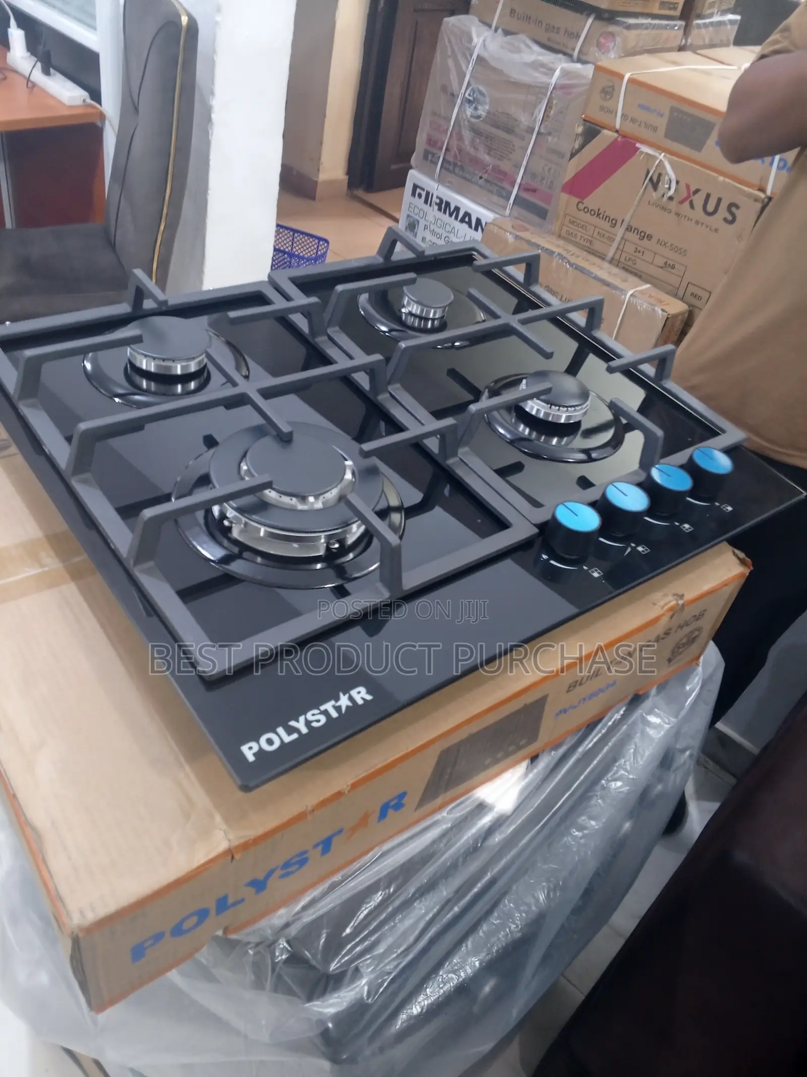 Polystar Inbuilt 4 Gas Burner Cooktop