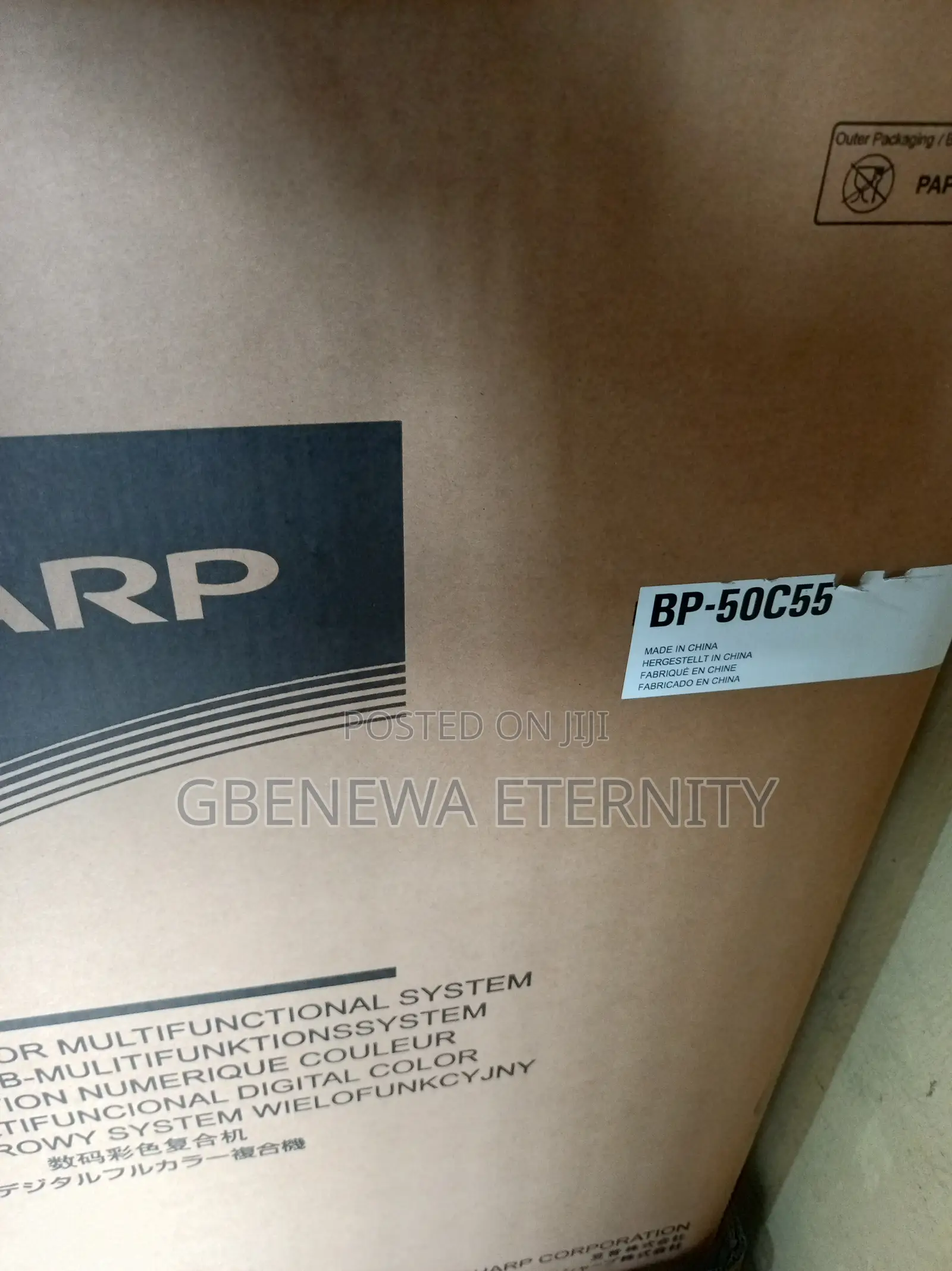 Sharp Bp-50c55 Digital Full Colour Multifunctional System 55 PPM