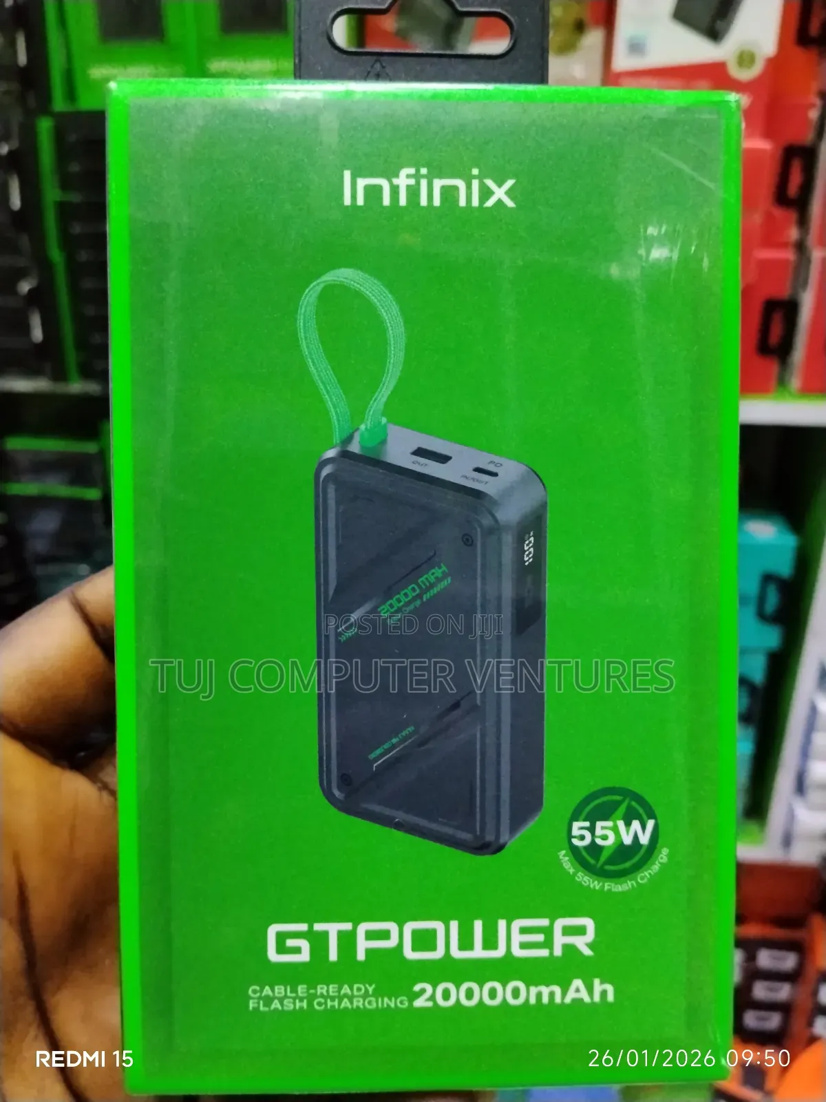 Infinix Laptop Powerbank 55w