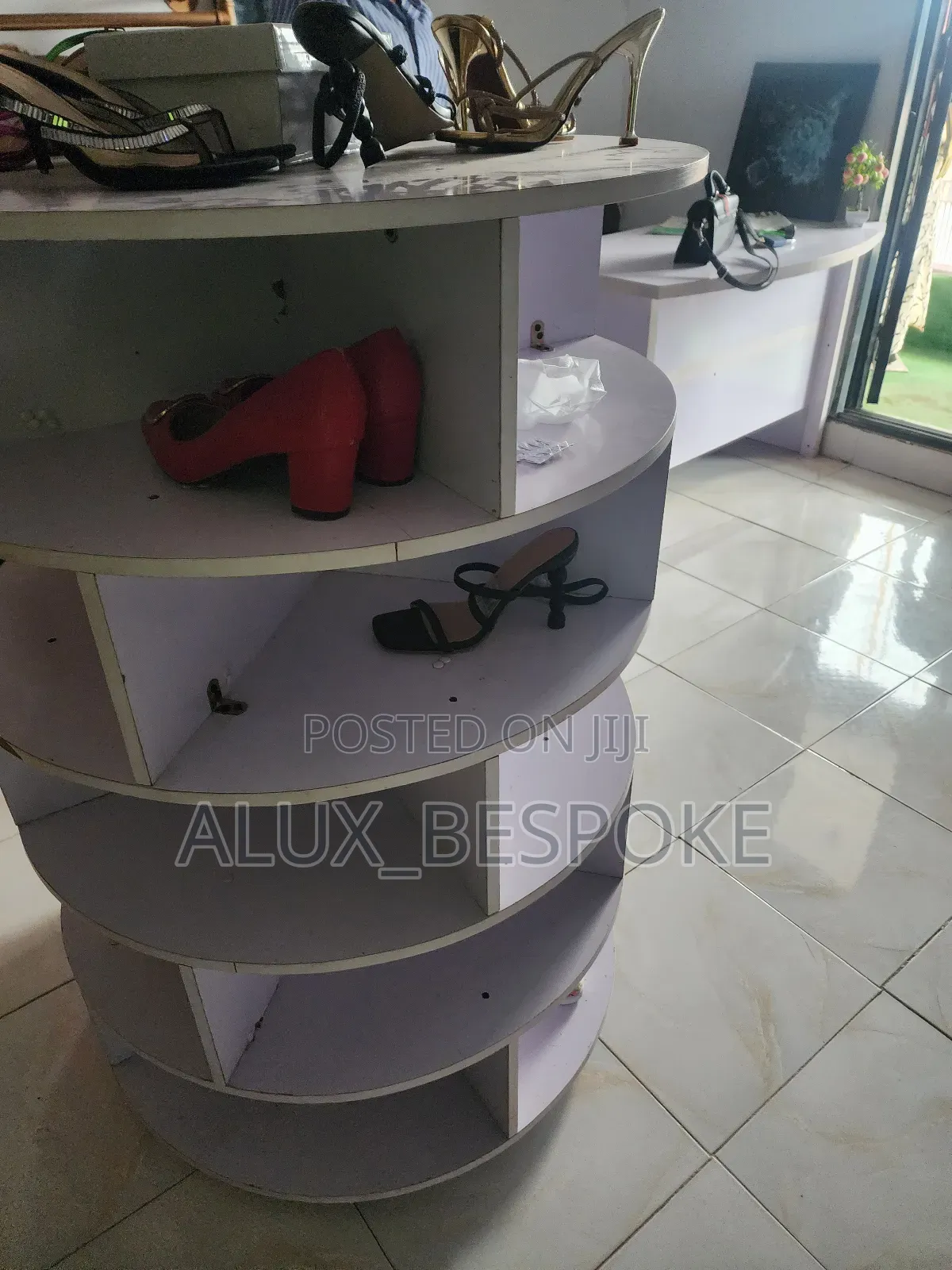 Rotating Shoe Rack
