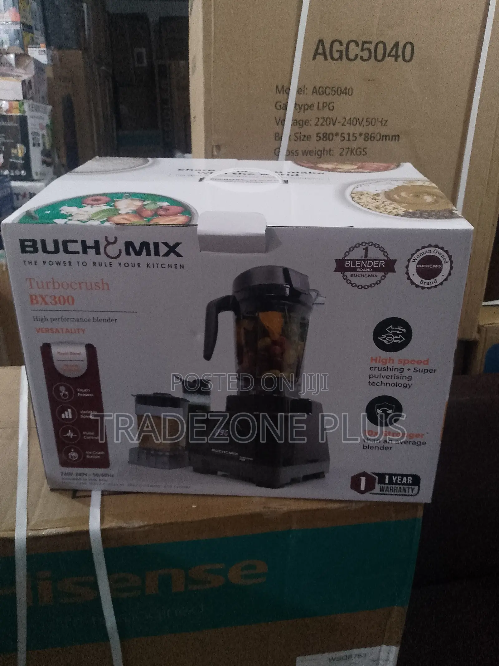 Büch Mix Turbocrush Industrial Power Mixer