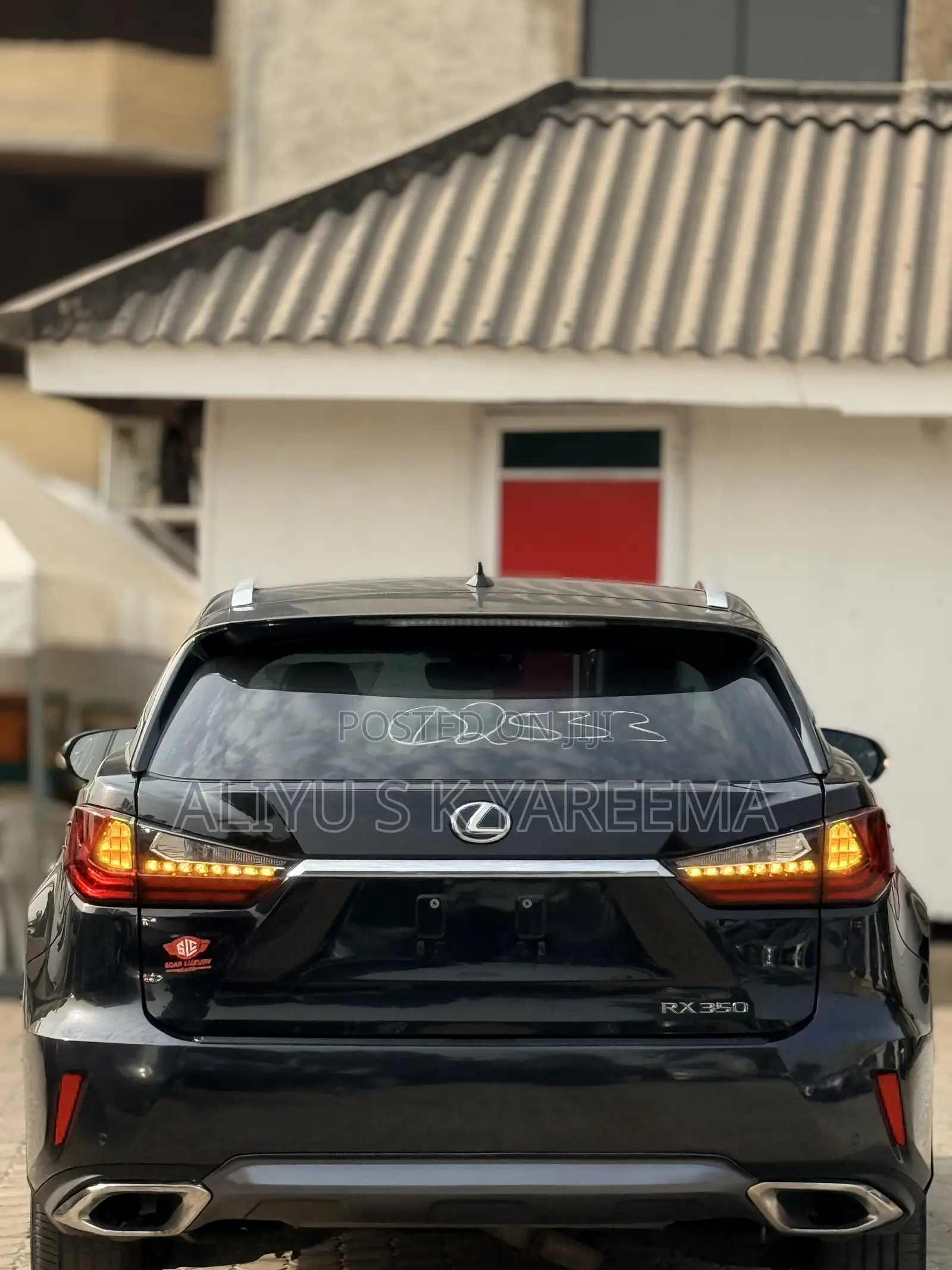 Lexus RX 350 2017 Black