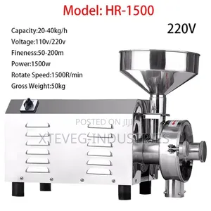 Stainless Steel Power Grinder