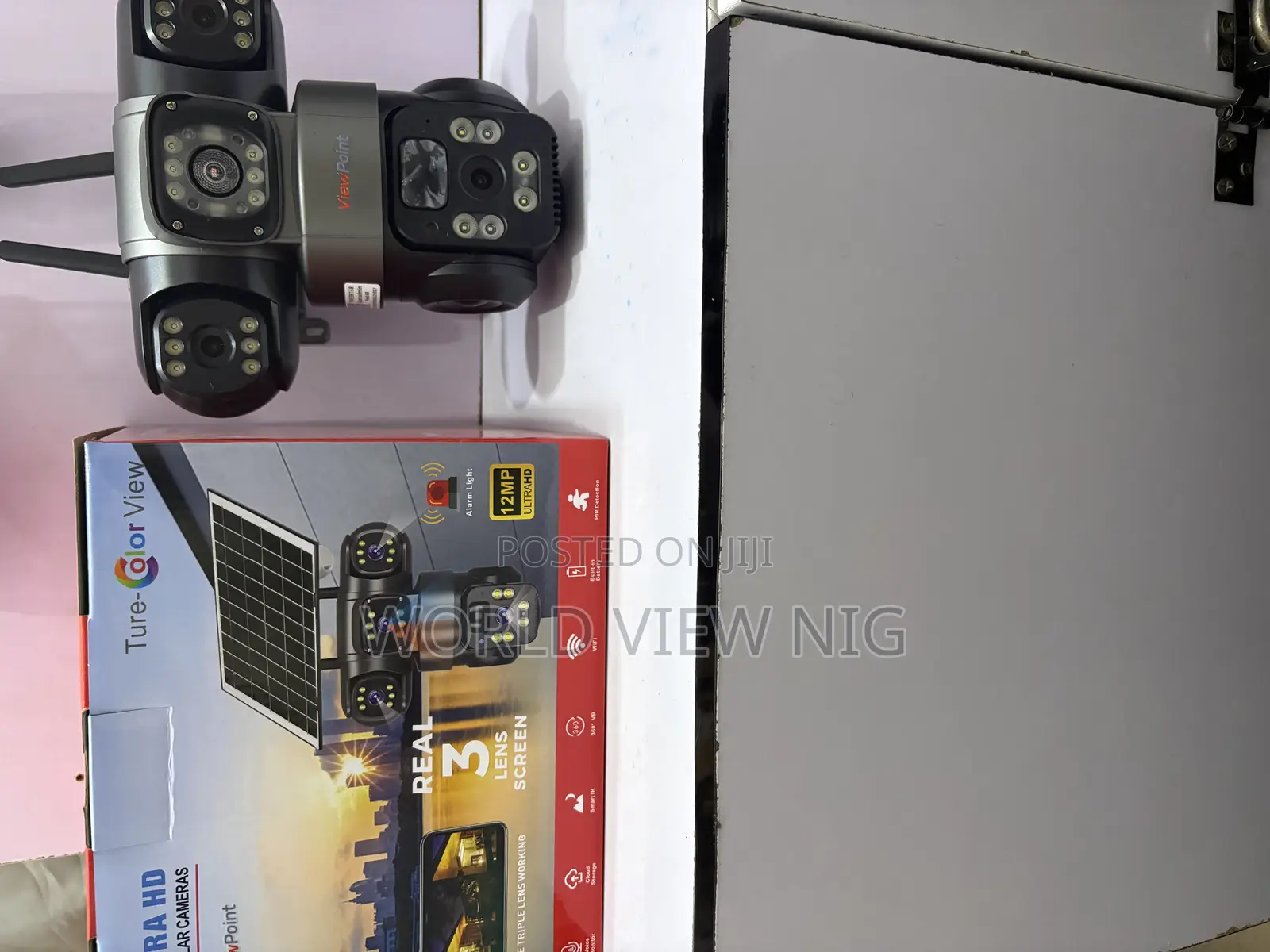 Triple View Solar Smart Camera Full Hd
