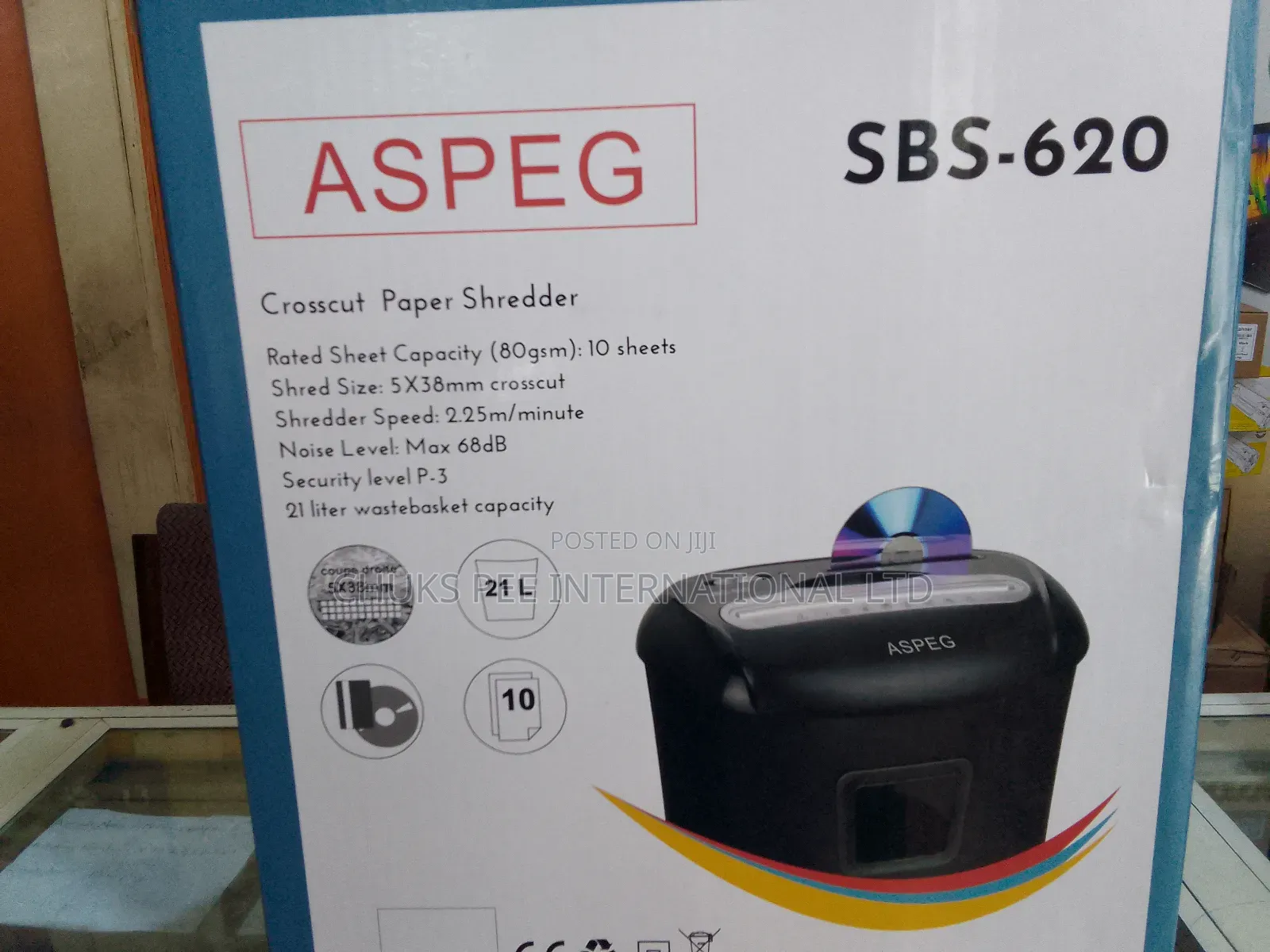 Aspeg Paper Shredder