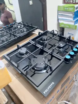 Polyester Gas Hob With 4 Built-in Burners
