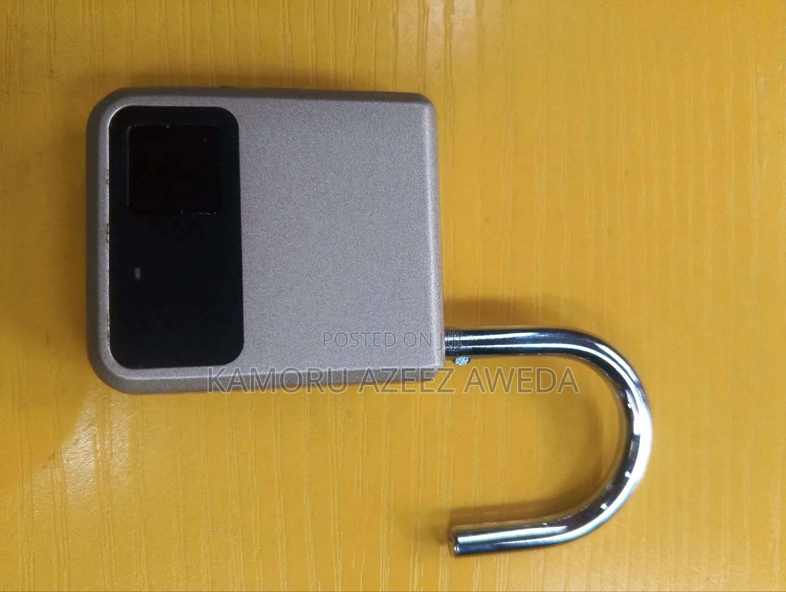 Finger Print Identification Padlock Original