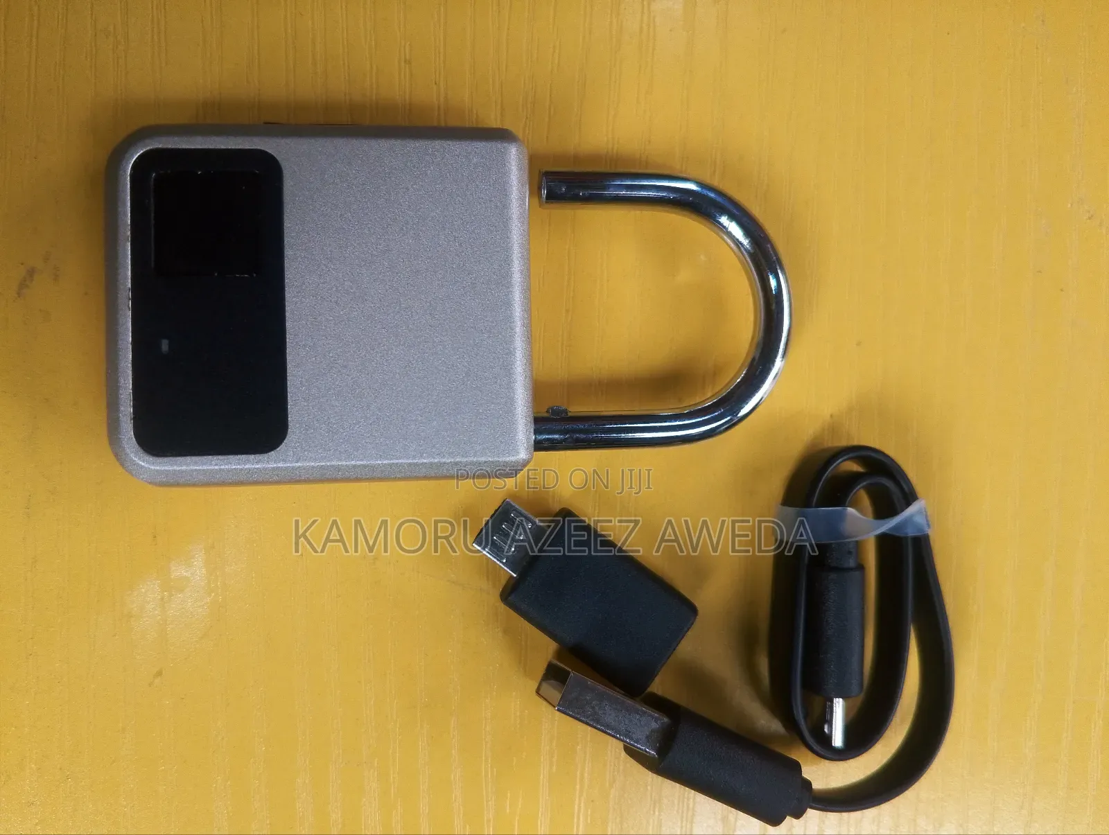 Finger Print Identification Padlock Original