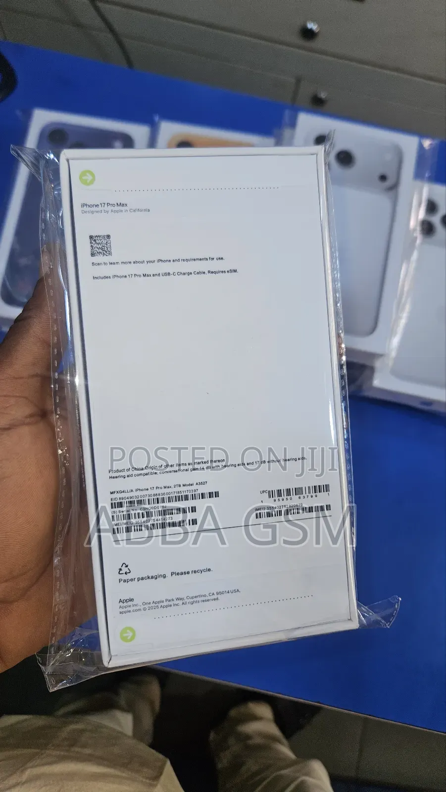Apple iPhone 17 Pro Max 256 GB Orange