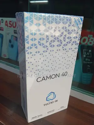 New Tecno Camon 40 128 GB Black