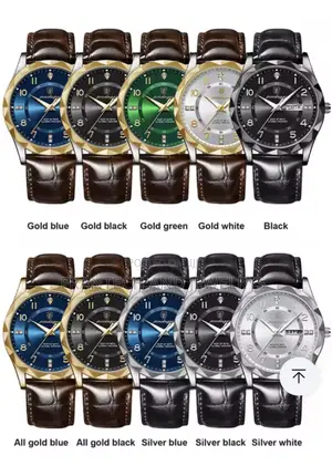 Poedagar Luxury High Quality Watches 4 Men Quartz Leather Waterproof