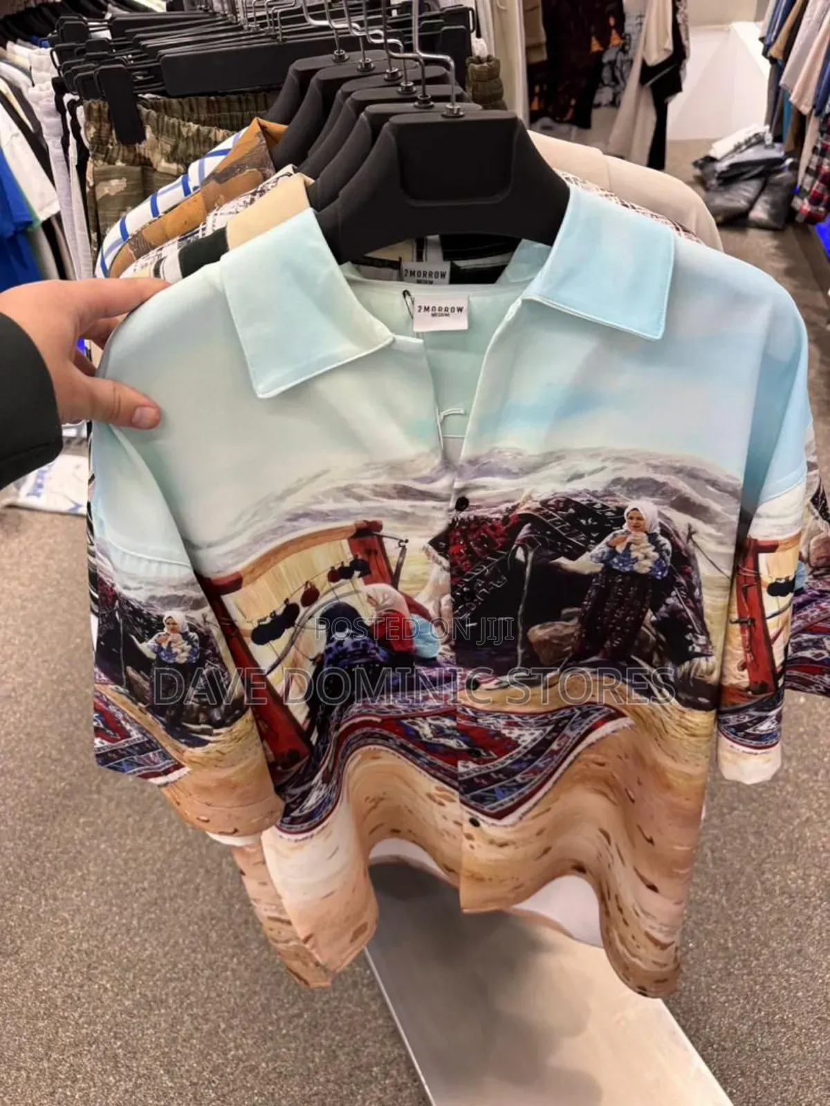 New 2morrow Men Classic Vintage Shirt