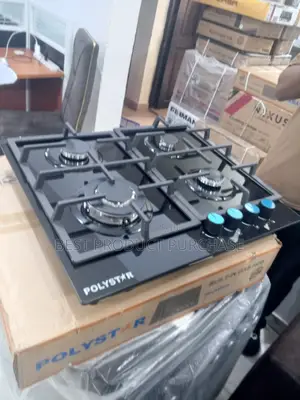 Polystar Gas Hob Unit – 4 Burner Built-In