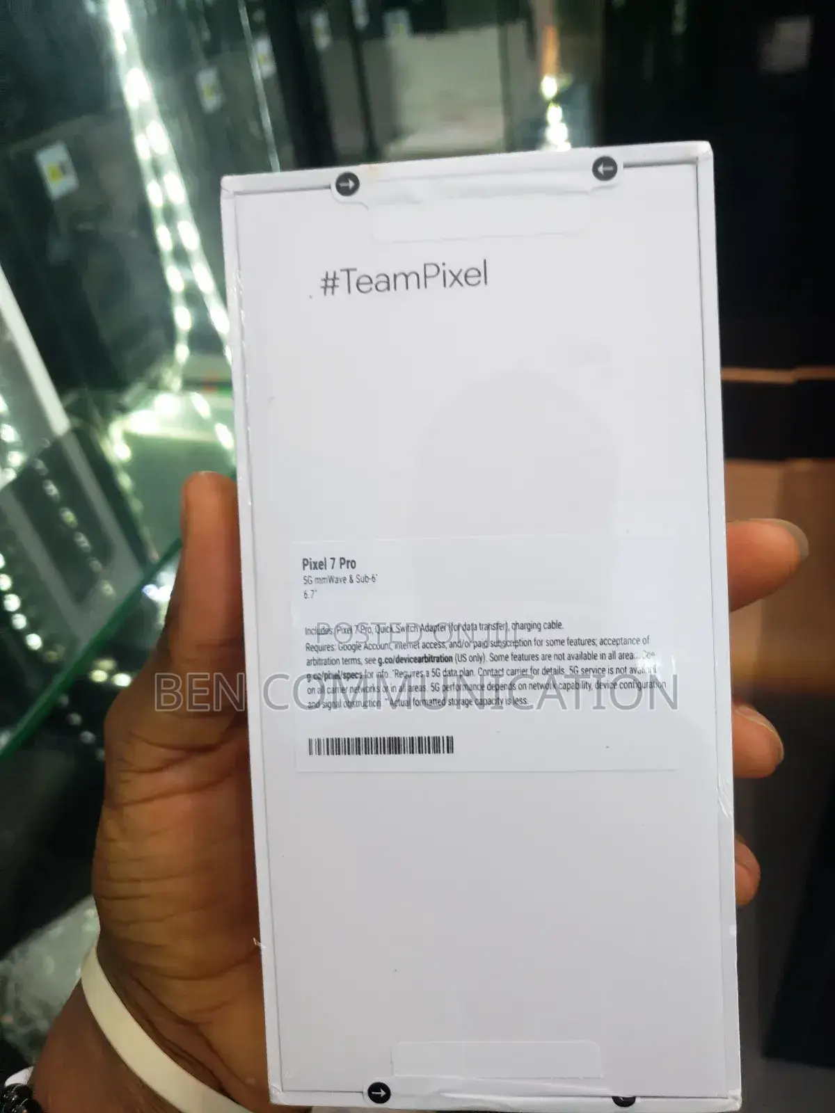 New Google Pixel 7 Pro 128 GB Green