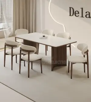 Minimalist Luxury Dining Table Set