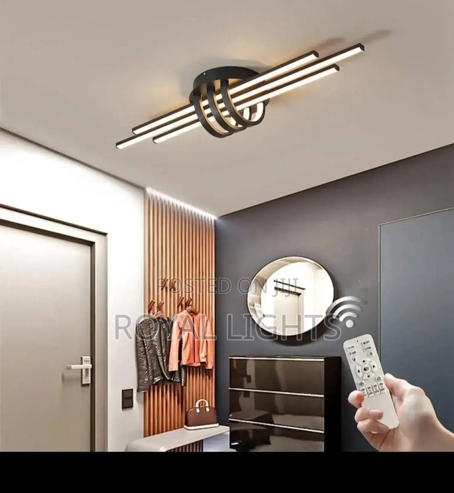 Luxurious Flush Interior Led Chandelier