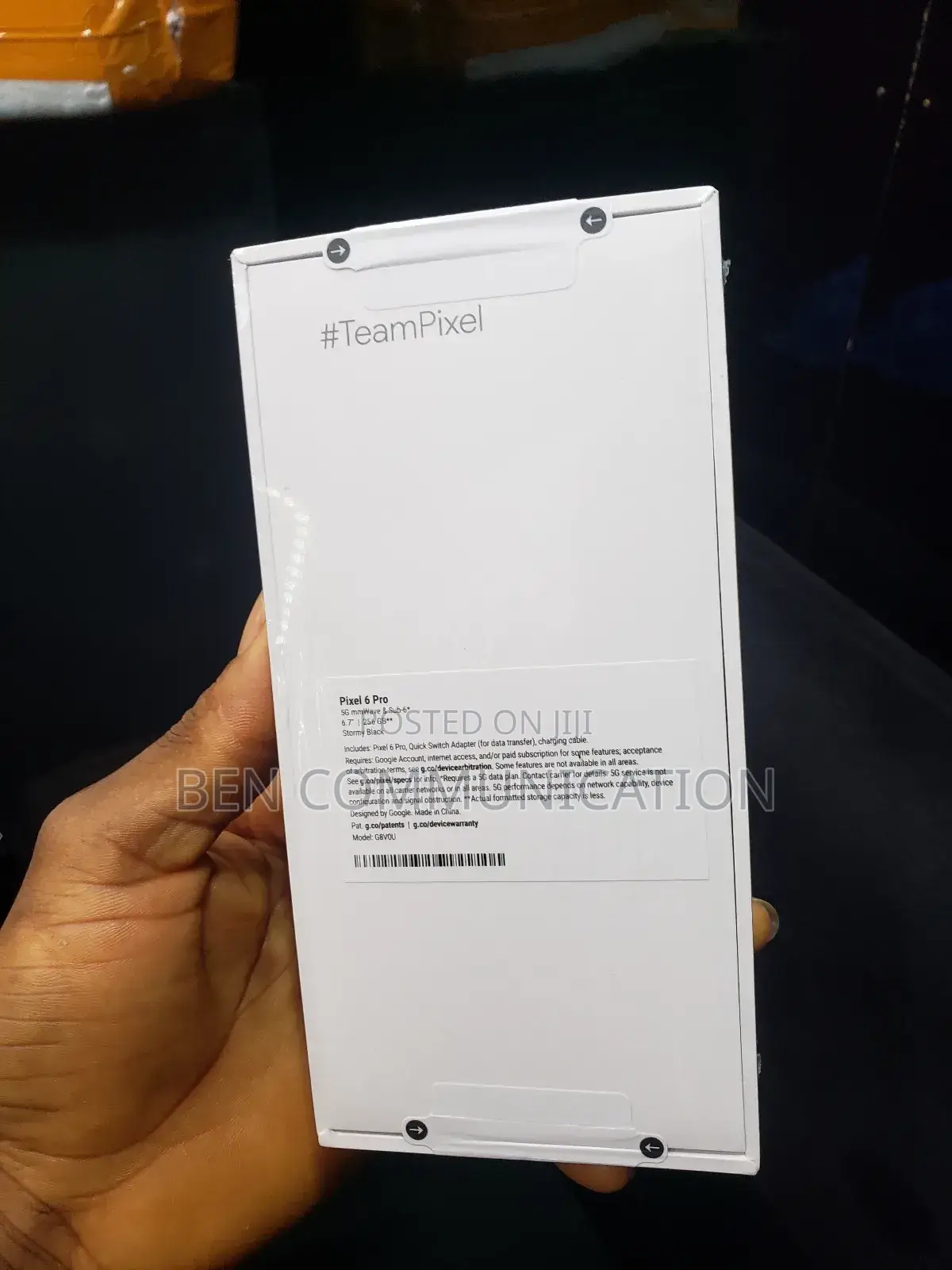 New Google Pixel 6 Pro 256 GB Black
