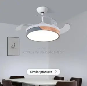 Exclusive Led Fan Chandelier With Bluetooth Speaker