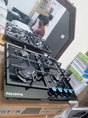 Polystar 4 Burner Built-in Gas Stove Unit