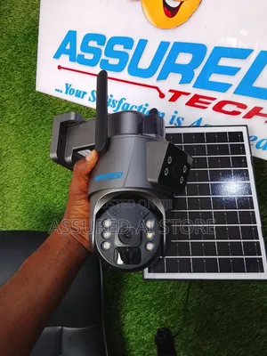 Dual Lense Ubox Solar 4g PTZ Camera
