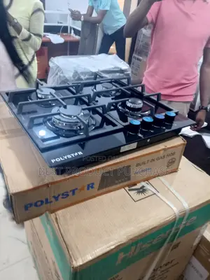 Polystar Inbuilt Gas Hob for Home Kitchens