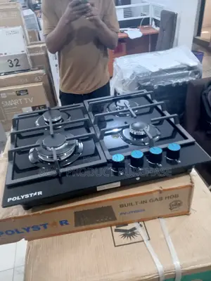 Polystar Four Burner Inbuilt Cooking Stove