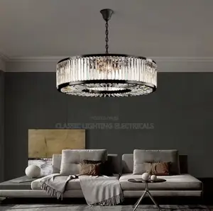 Modern Luxury Led Crystal Chandelier For Home Decoration Main Light