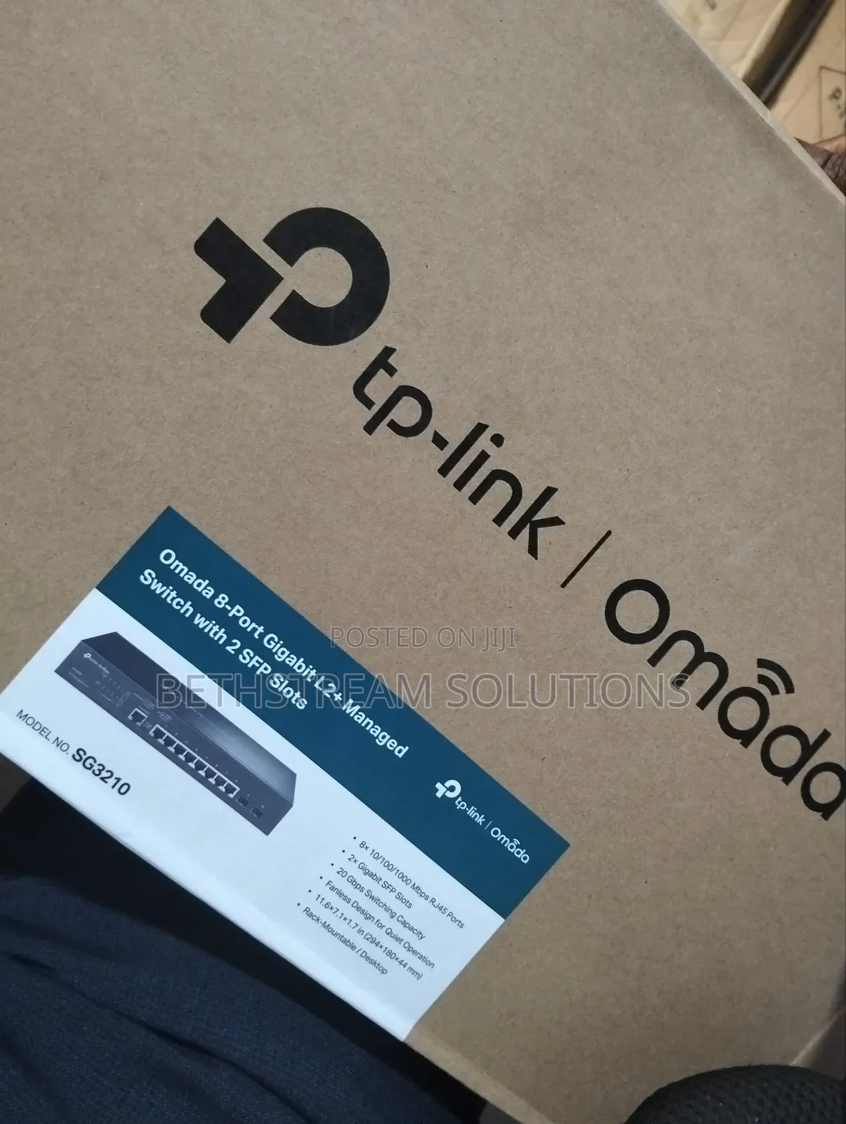 Tp Link 8 Ports Gigabyte Switch With 2 SFP Slots