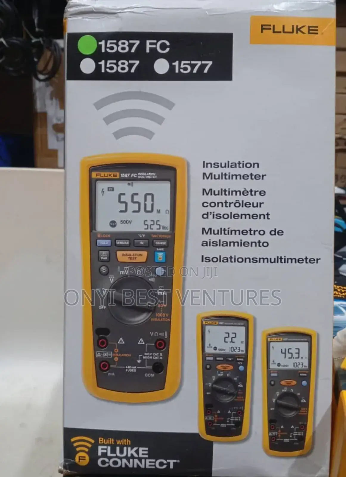Fluke Meter 1587 Fc Insulation Multimeter