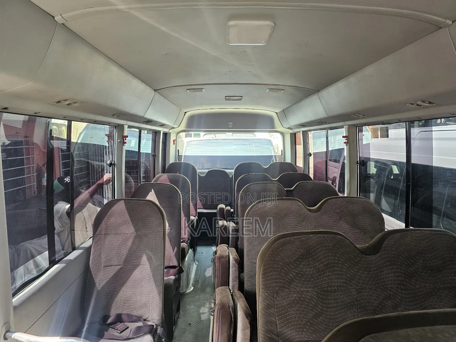 Toyota Coaster 2020 Red