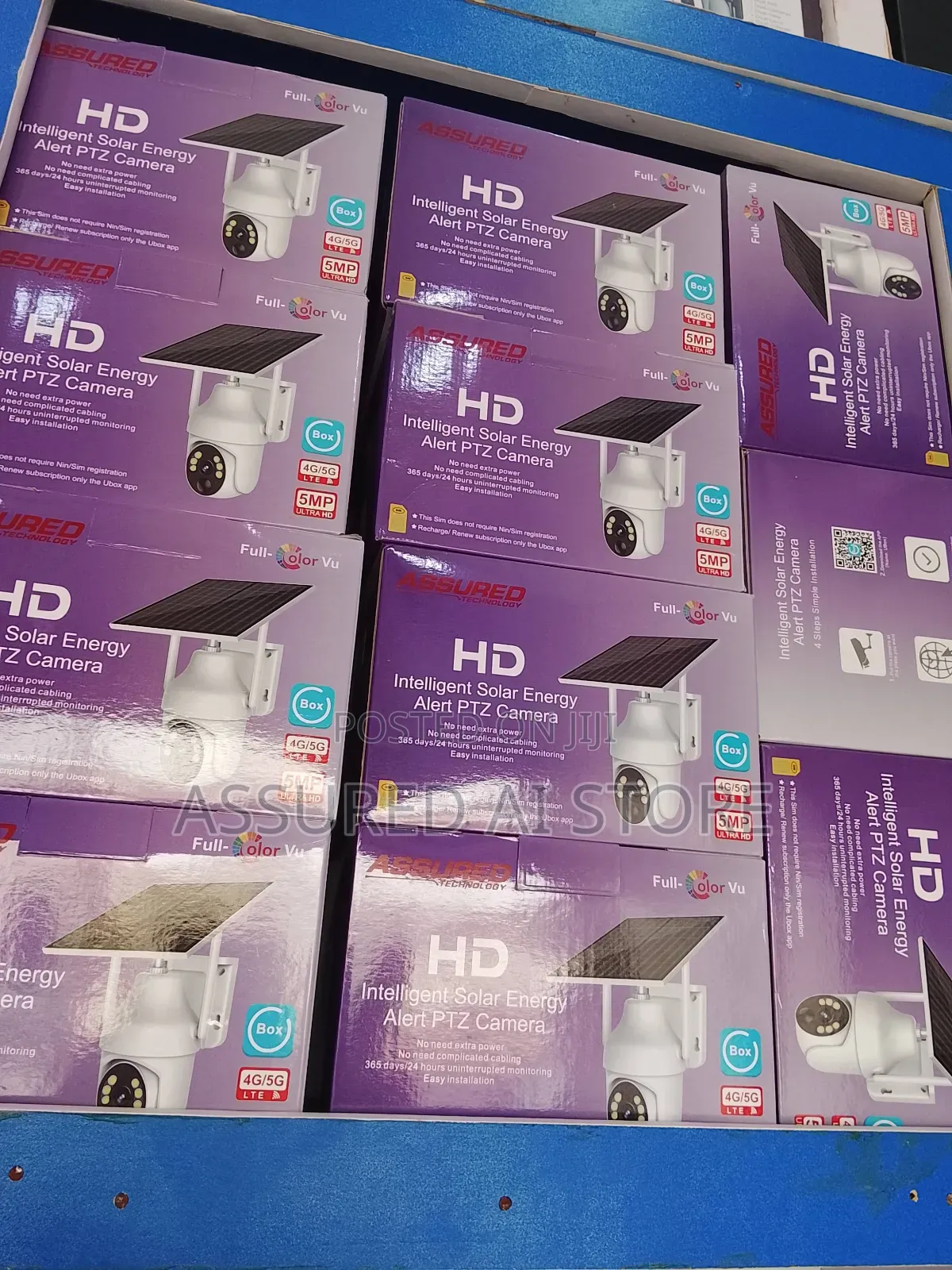 Ubox Solar 4g PTZ Camera