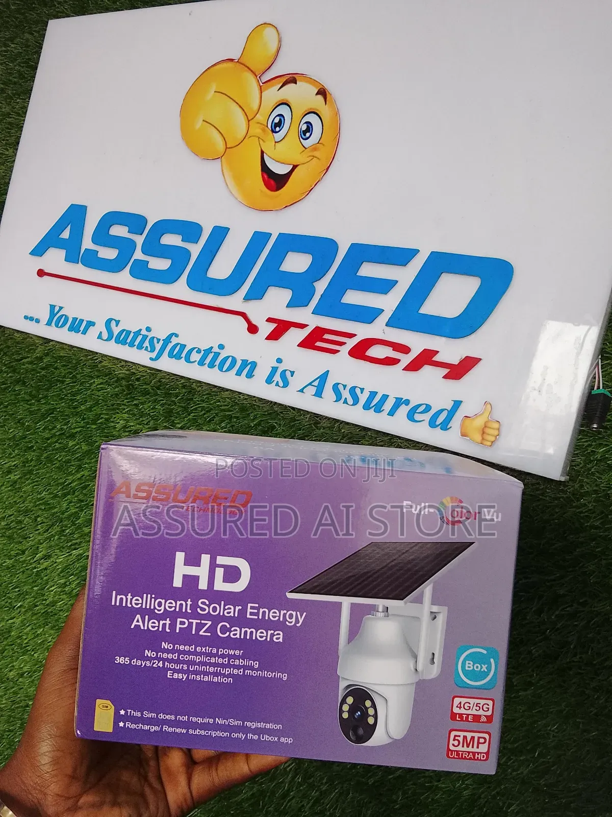 Ubox Solar 4g PTZ Camera