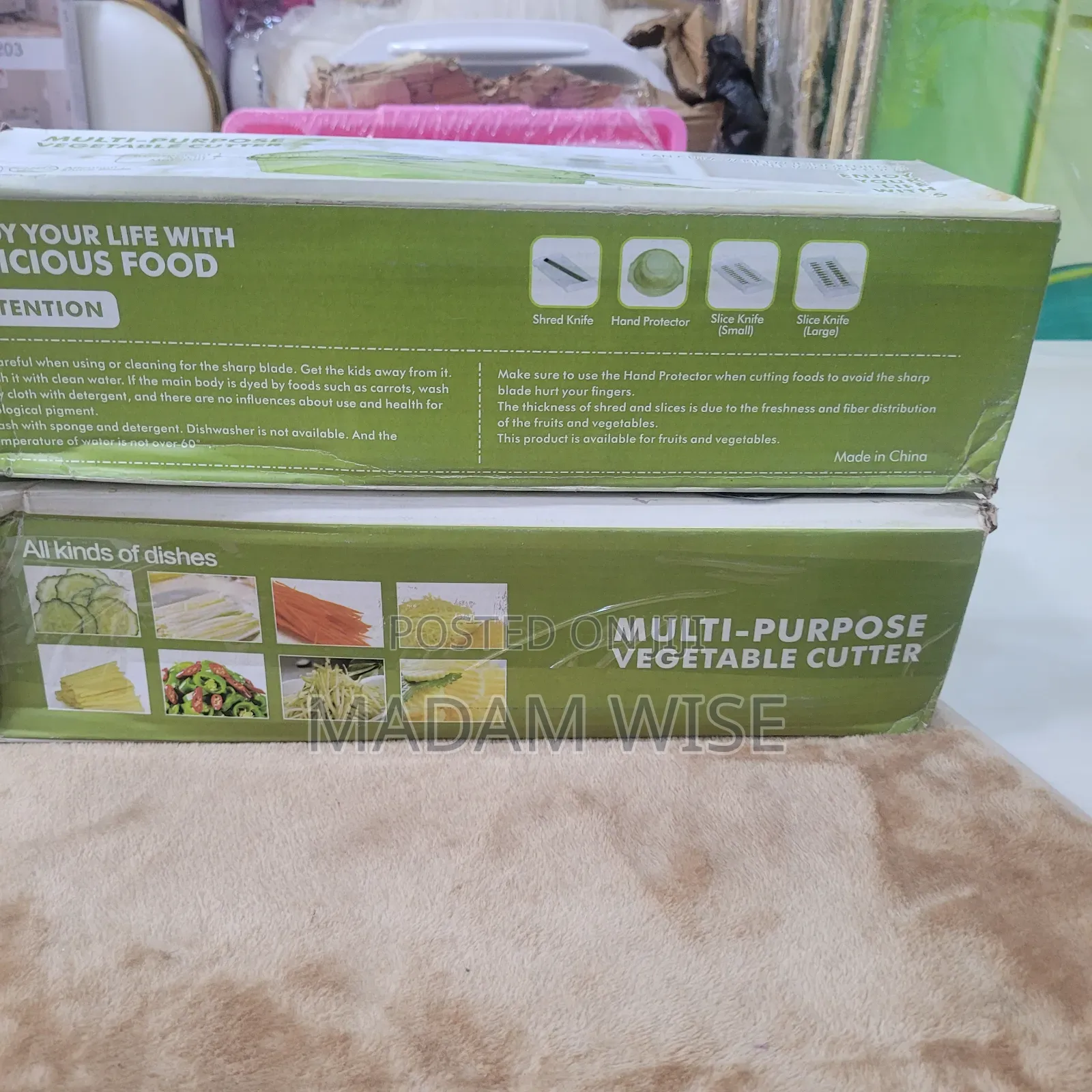 Multi-Purpose Vegetable Cutter