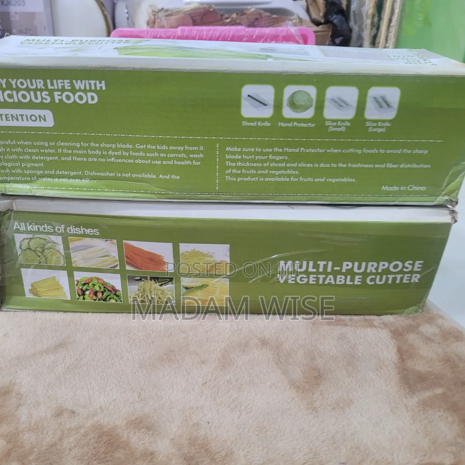 Multi-Purpose Vegetable Cutter