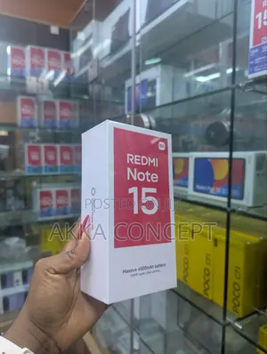 New Xiaomi Redmi Note 15 256 GB Black