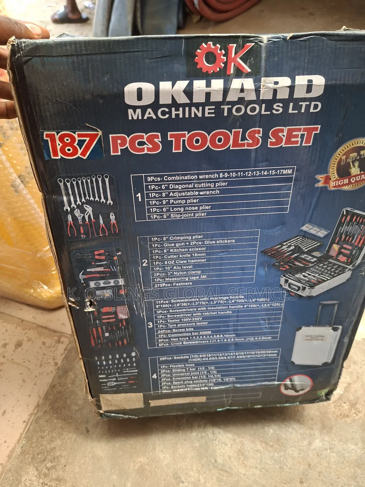 Professional Tools Set Chrome Vanadium
