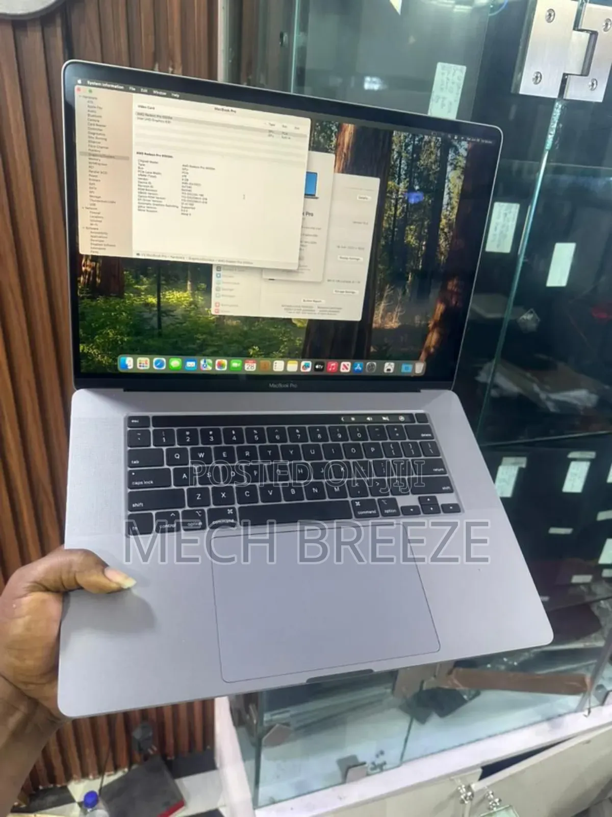 Laptop Apple MacBook Pro 2019 16GB Intel Core i7 SSD 512GB
