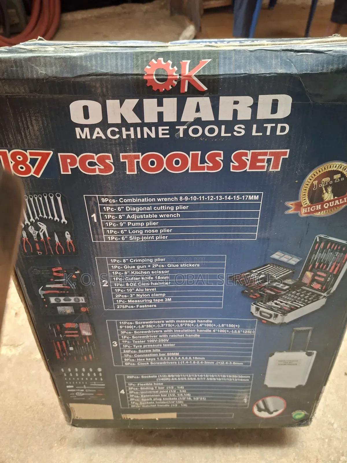 Professional Tools Set Chrome Vanadium