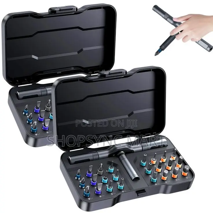 Multi-Function 24-in-1 Ratchet Screwdriver Tool Kit for Repairs