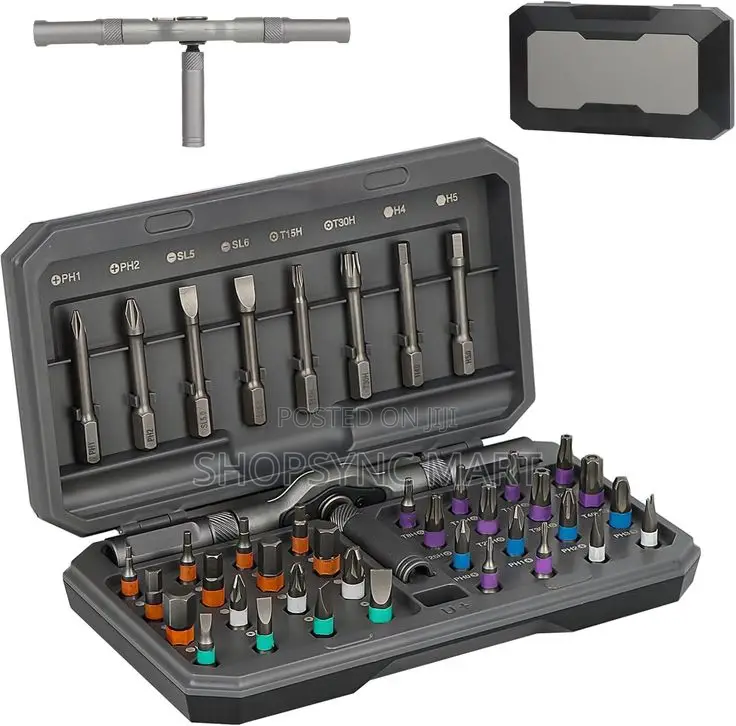 Multi-Function 24-in-1 Ratchet Screwdriver Tool Kit for Repairs
