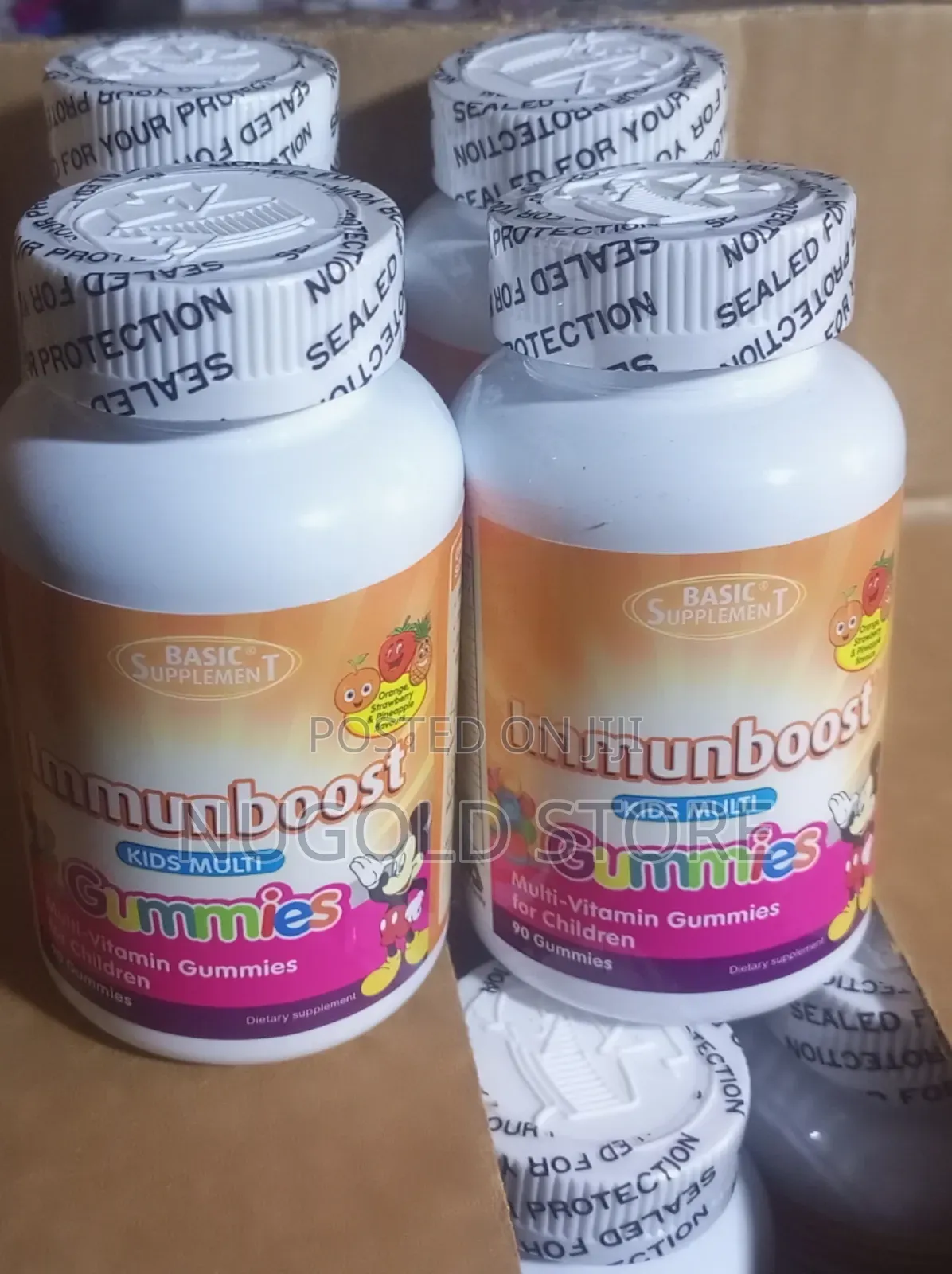 Basics Supplements Immune Boost Gummies *90
