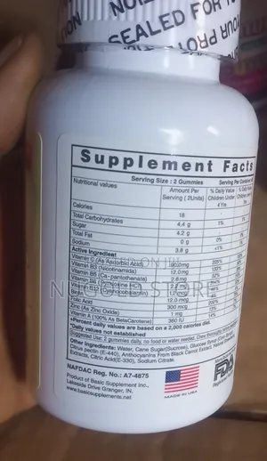 Basics Supplements Immune Boost Gummies *90