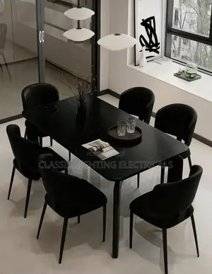 Modern Deluxe Dining Table Set Dining Table Full Set