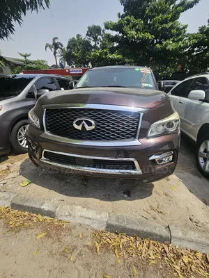 Infiniti QX80 2016 Red