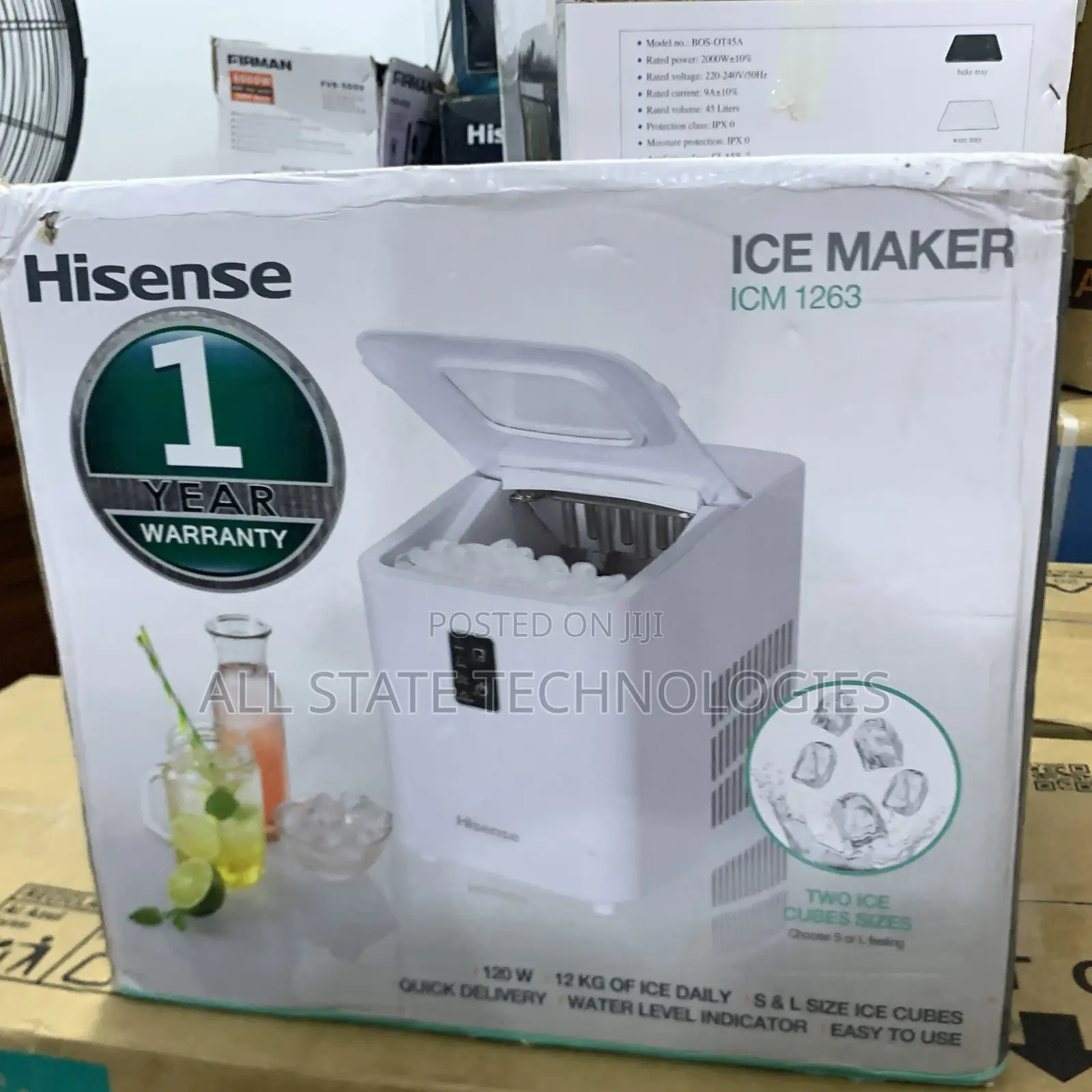 Hisense 12kg Ice Cube Machine